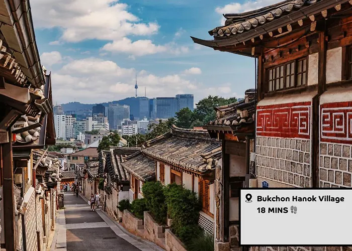 The Korean Traditional Hanok In Downtown For Convenient Public Transportation - Ari 4* Seoel